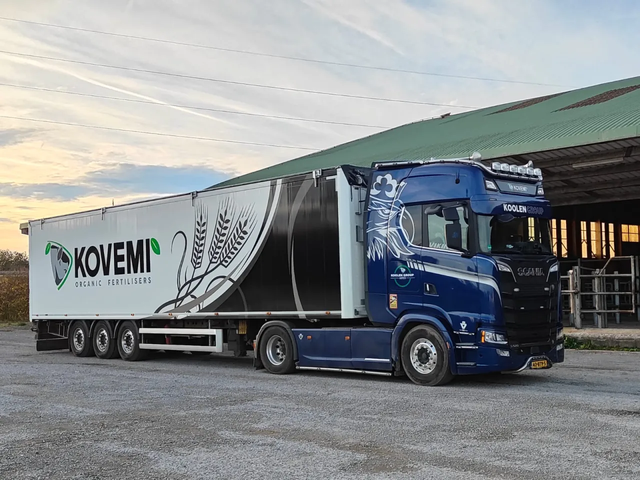 Kovemi vrachtwagen
